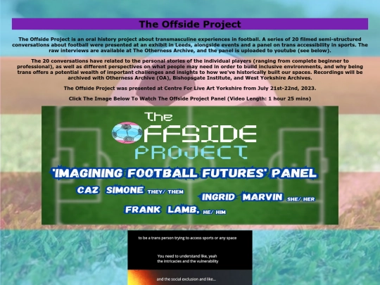 Portfolio/Offside/offside screenshot