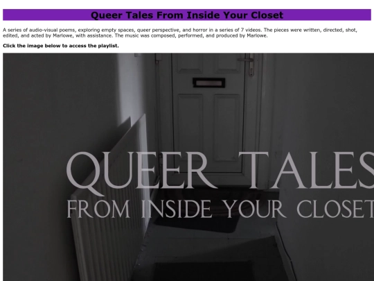 Portfolio/QueerTales/queertales screenshot