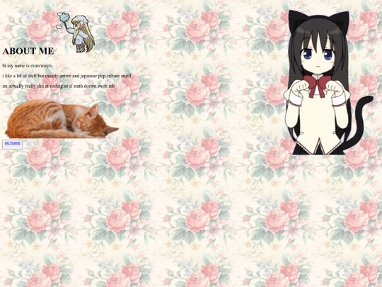 aboutme screenshot