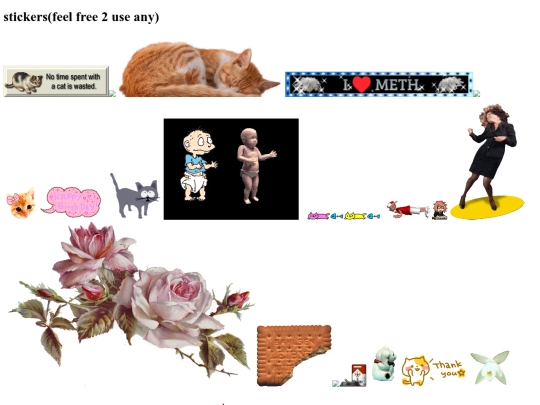 stickers screenshot