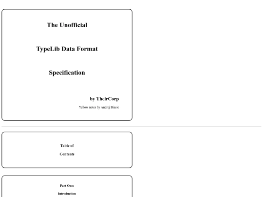 TypelibFileFormat screenshot