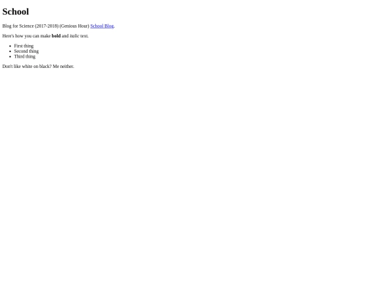 school screenshot