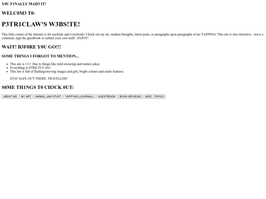 homepage screenshot