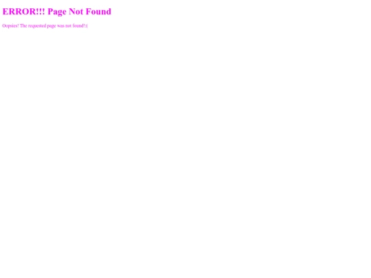 not_found screenshot