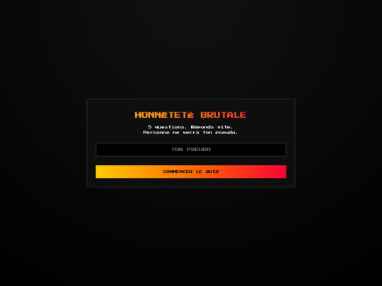 quizz screenshot