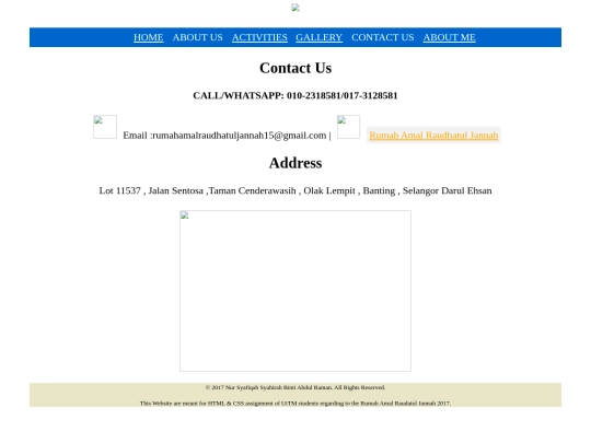 address screenshot