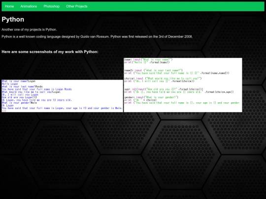 Python screenshot
