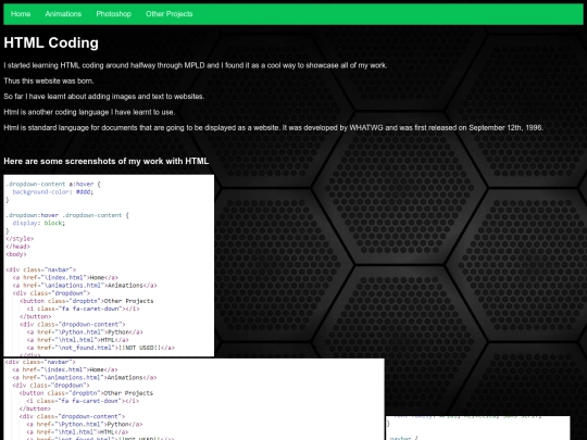 html screenshot