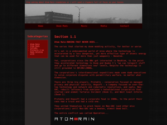 atomrain screenshot
