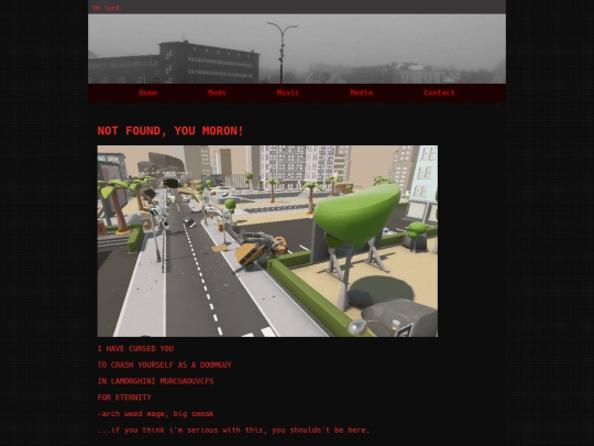 not_found screenshot