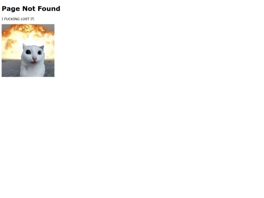 not_found screenshot