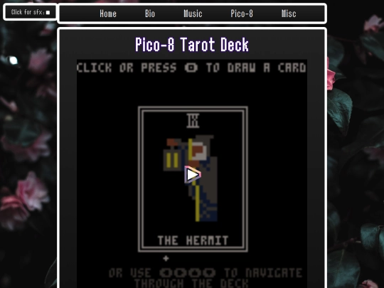 tarot screenshot