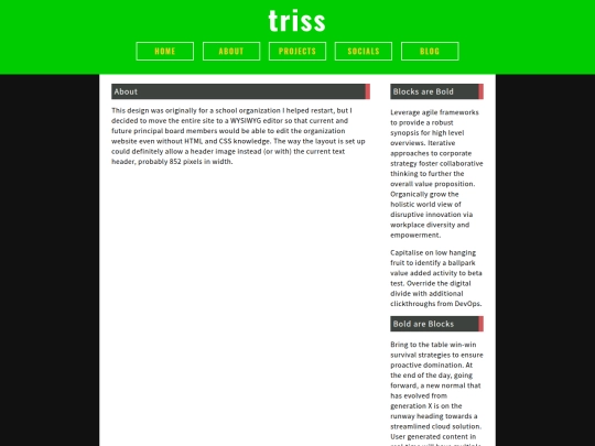trisstunes_home screenshot