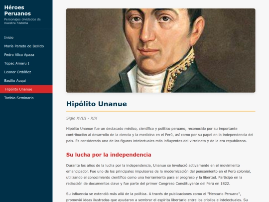 heroes/Hipolito-Unanue screenshot