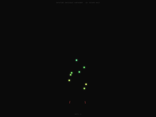 Hijune/dot_escape_invisible_circle screenshot