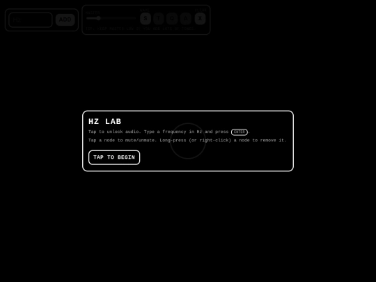 Inst/hz-lab screenshot