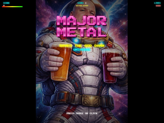 March/majormetal-saves-the-universe-DB-splash screenshot