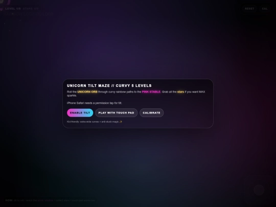 March/unicorn-tilt-maze-curvy-5-levels screenshot