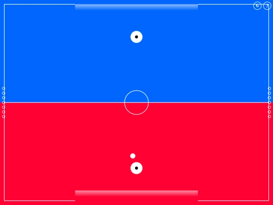 air-hockey-2p-colorful-goals screenshot