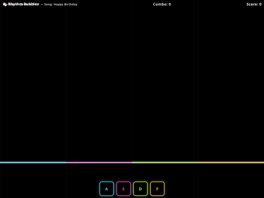 rhythm_bubbles_happy_birthday screenshot