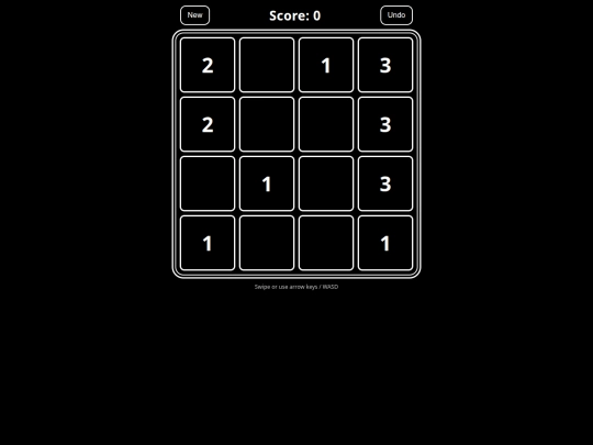 threes-lite screenshot