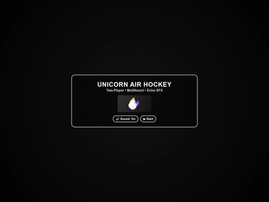 unicorn-air-hockey screenshot