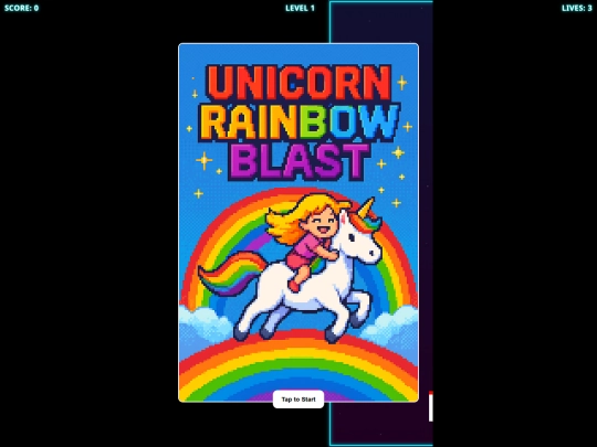 unicorn_rainbow_blast screenshot