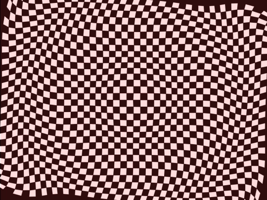 wobbly_checkerboard_swirl_redshift screenshot