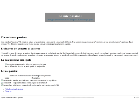 Passioni/passioni screenshot