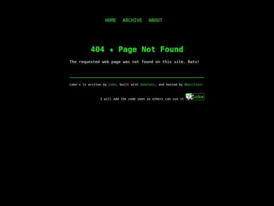 not_found screenshot