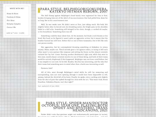 samples screenshot