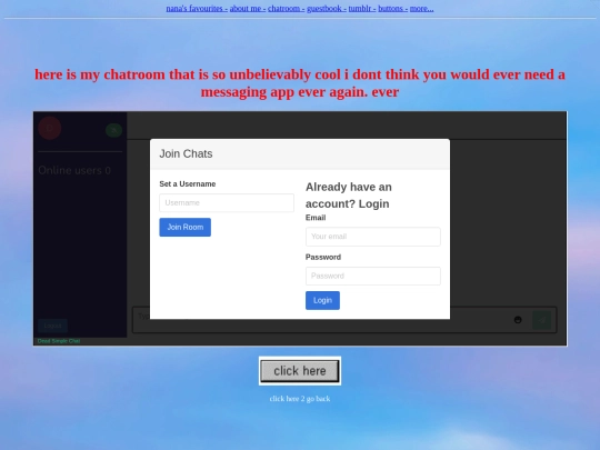 chatroom screenshot