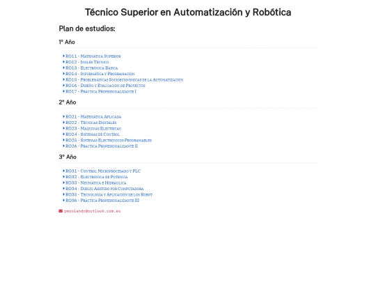 robotica screenshot