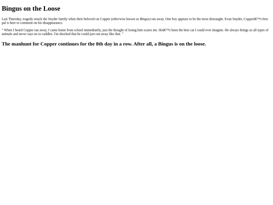 BingusontheLoose (2) screenshot