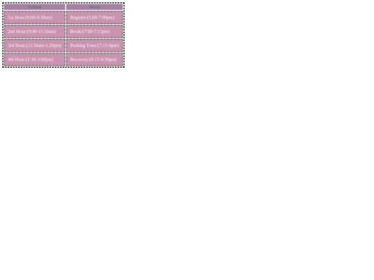 StylishSchedule screenshot