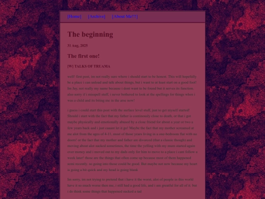 posts/2025-08-31-The-beginning screenshot