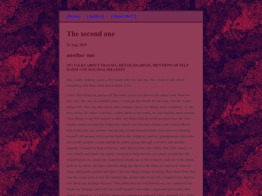 posts/2025-08-31-The-second-one screenshot