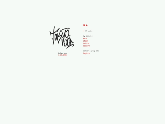 links screenshot