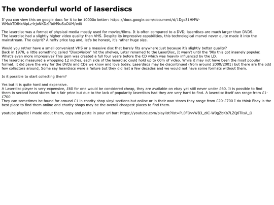 thewonderfulworldoflaserdiscs screenshot