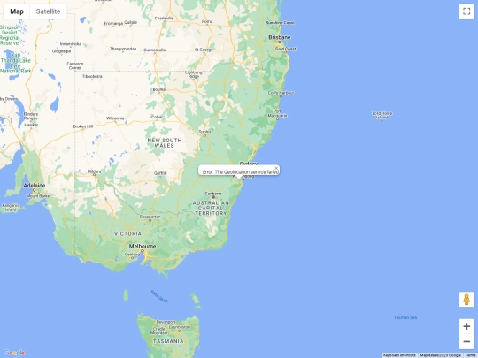 Geolocation screenshot