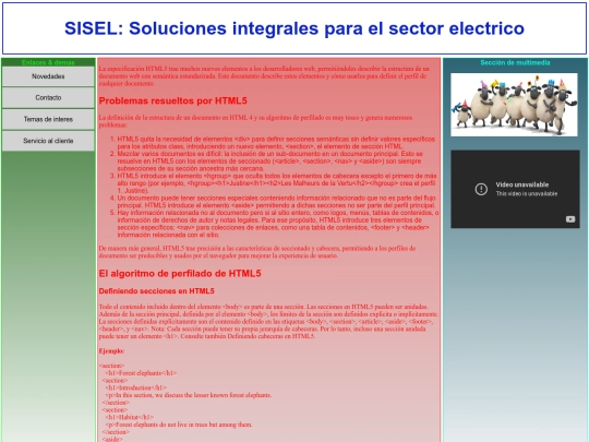 SISEL screenshot