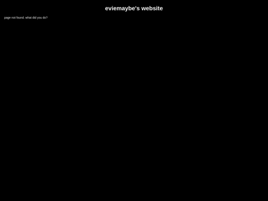 not_found screenshot