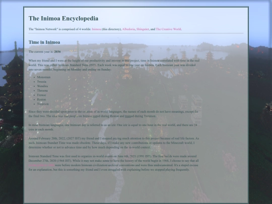 inimoa-pages/inimoan-time screenshot