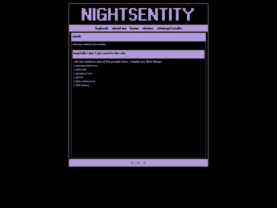 sitemap screenshot