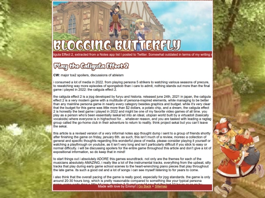 projects/blog/tce2 screenshot