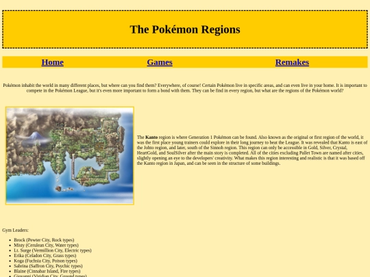 regions screenshot