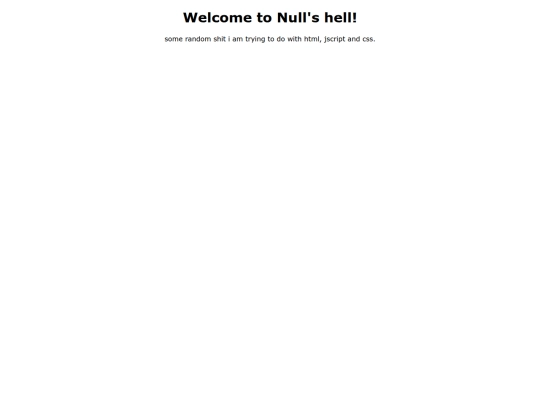 -null screenshot