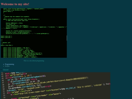 index screenshot