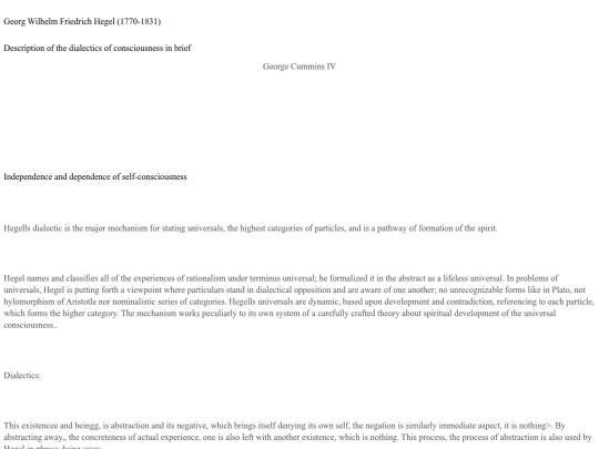hegel screenshot