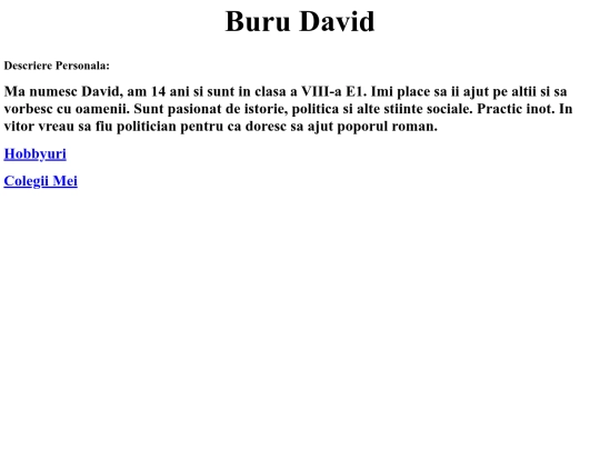 Pagina Mea screenshot